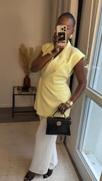 Gilet Signature Jaune citron