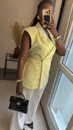 Gilet Signature Jaune citron