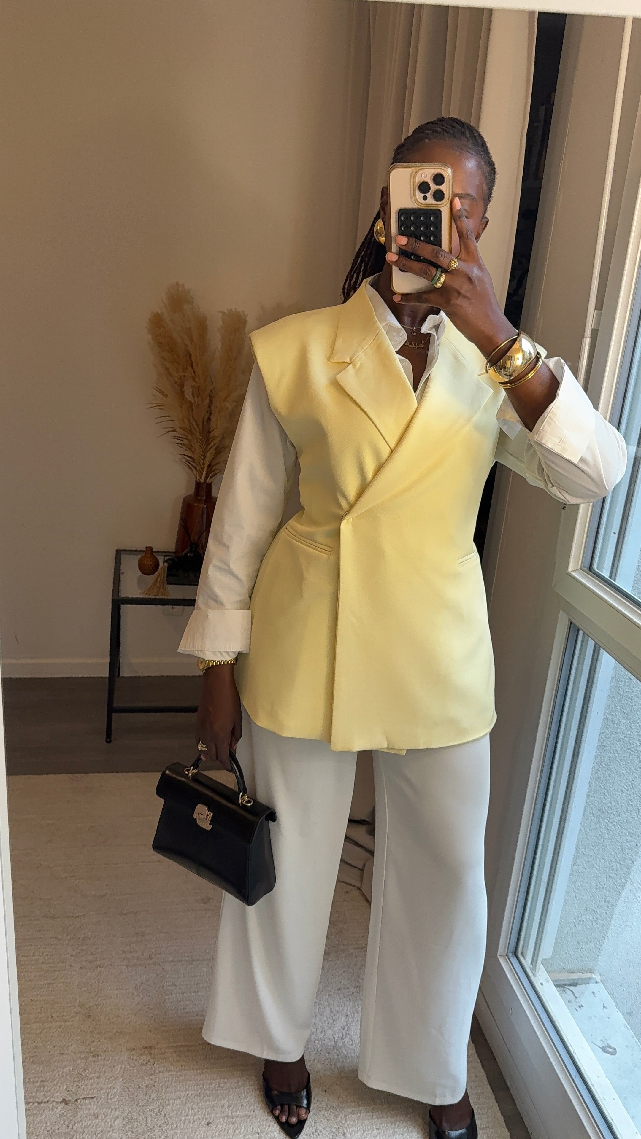 Gilet Signature Jaune citron