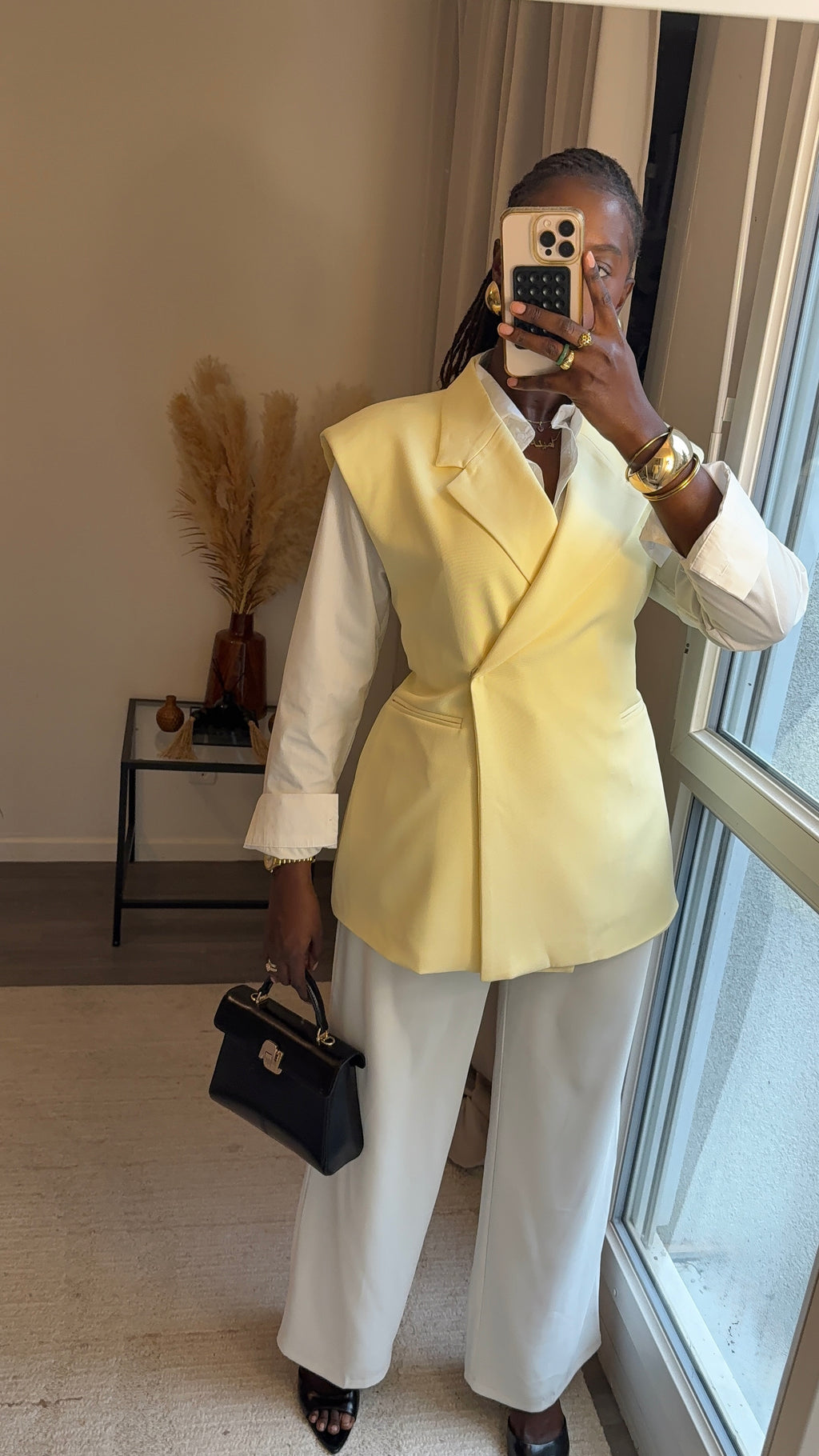 Gilet Signature Jaune citron