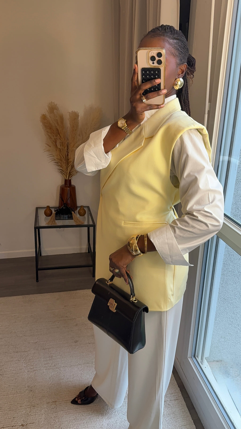 Gilet Signature Jaune citron