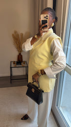 Gilet Signature Jaune citron