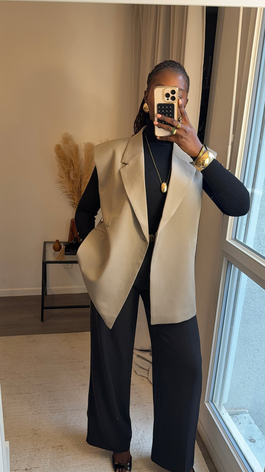 Gilet Signature Taupe