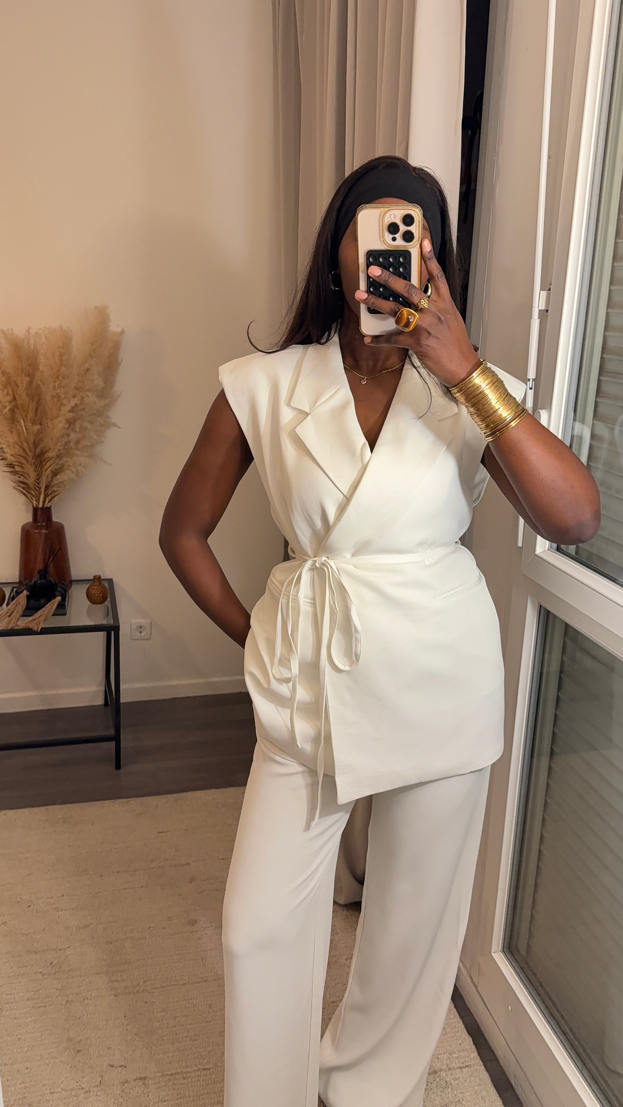 Gilet Signature Blanc