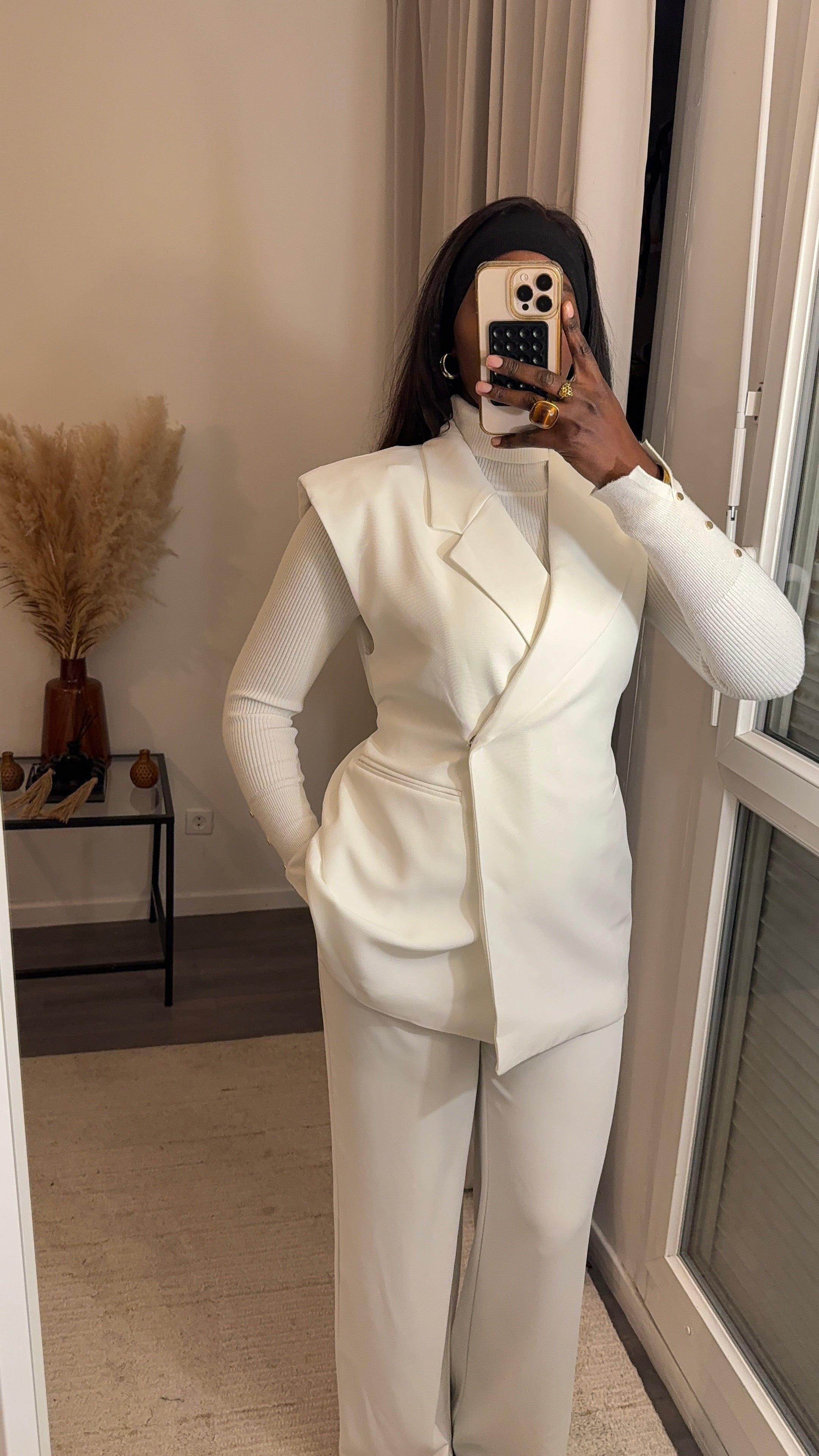 Gilet Signature Blanc